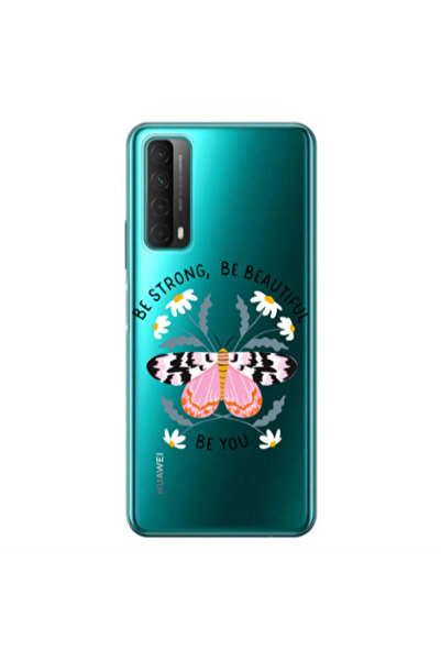 Other Huawei P Smart 2021 Be Strong Transparent Silicone TPU Θήκη