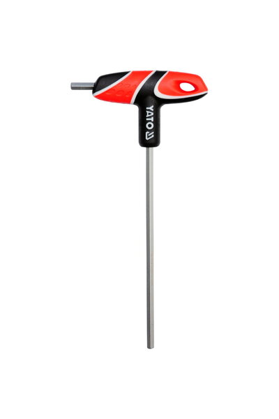 yato Cheie hexagonala cu maner, YT-05577, Plastic/Otel, 6 mm, Multicolor