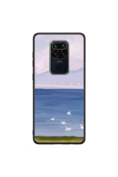 Other Xiaomi Redmi Note 9 Swan Lake Black Glossy Θήκη
