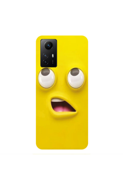 Other Xiaomi Redmi Note 12s Confused face Transparent Silicone TPU Θήκη