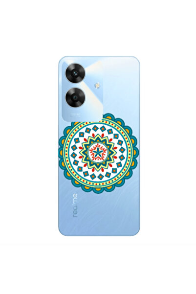 Other Realme Note 60 Mandala D11 Transparent Silicone TPU Θήκη