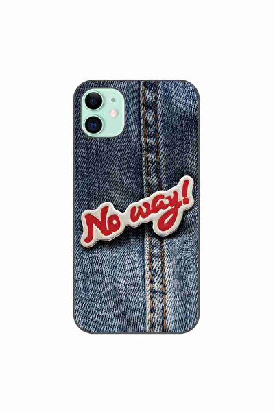 OEM Θήκη συμβατή με Apple iPhone 11 Σιλικόνης Gel TPU, Μοντέλο No Way Jeans