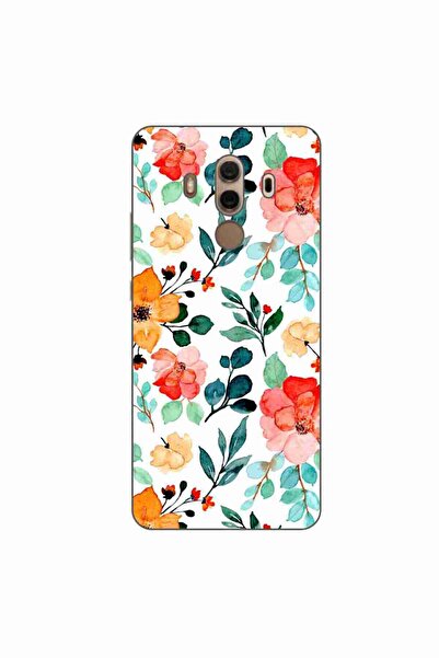 OEM Husa compatibila cu Huawei Mate 10 Pro Silicon Gel Tpu Model Painted Flowers