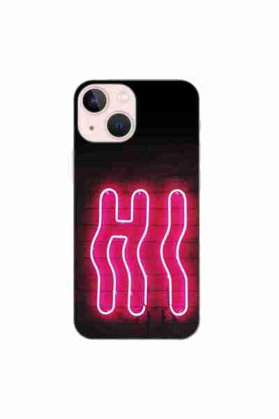 OEM Husa compatibila cu Apple iPhone 13 Mini Silicon Gel Tpu Model Neon Hi
