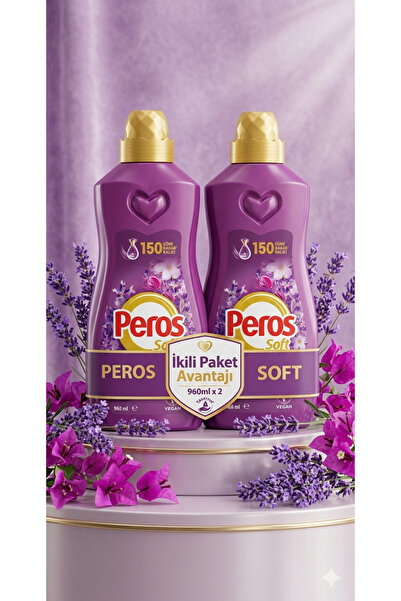 Peros Yumuşatıcı Lavanta Bahçesi 2x960 Ml