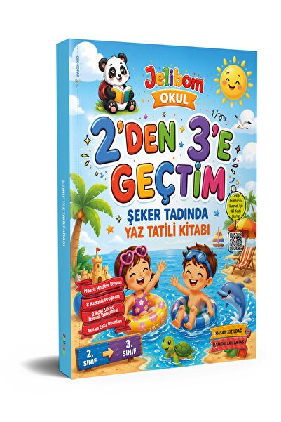 Kurul Yayıncılık Jelibom Okul 2'den 3'e Geçenler İçin Şeker Tadında Yaz Tatil...