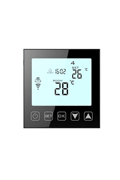 HYSEN HY603 Ψηφιακός Έξυπνος Θερμοστάτης WIFI για Αέριο/Λάδι (Οθόνη Αφής/Φωνη...