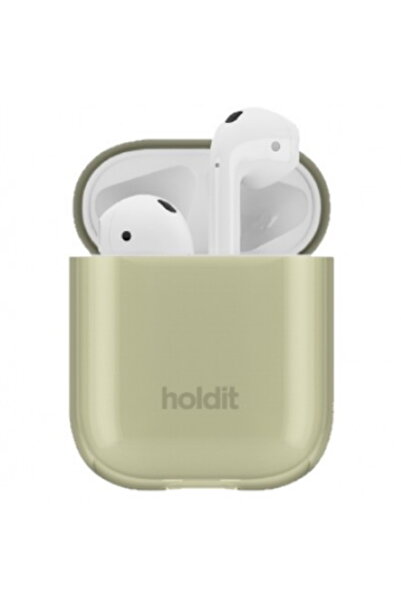 Holdit Διαφανής Λεπτή Θήκη Σιλικόνης για AirPods (100% Βίγκαν / Φιλικά προς τ...