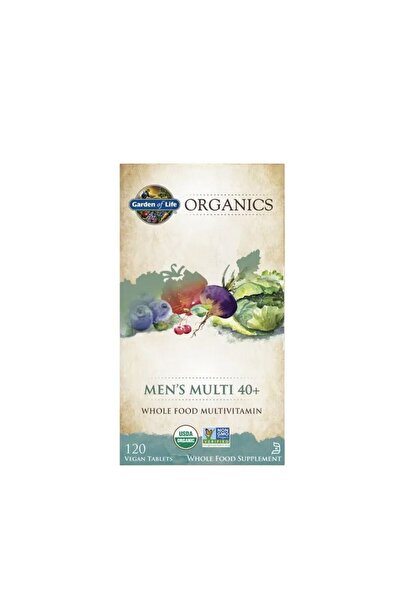 GARDEN OF LIFE Organics Men's Multi 40+ 120 tablets -