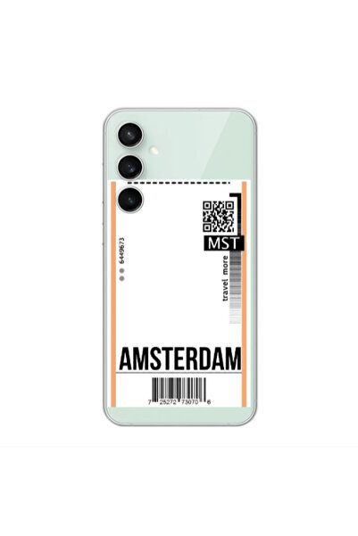 Other Samsung S24 Plus Amsterdam Travel More Transparent Silicone TPU Θήκη
