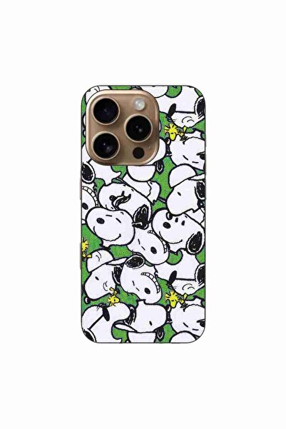 OEM Case compatible with Apple iPhone 16 Pro Silicone Gel Tpu Model Snoopy Pa...