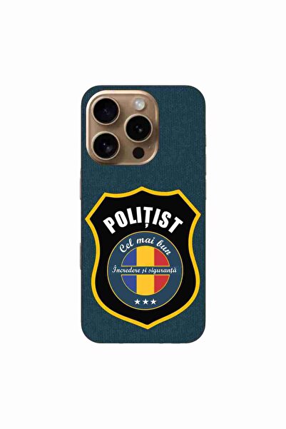 OEM Case compatible with Apple iPhone 16 Pro Silicone Gel Tpu Policeman Pattern