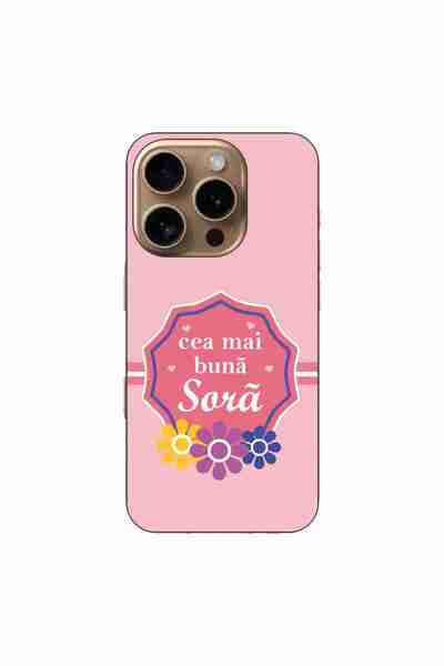 OEM Husa compatibila cu Apple iPhone 16 Pro Silicon Gel Tpu Model Cea Mai Bun...