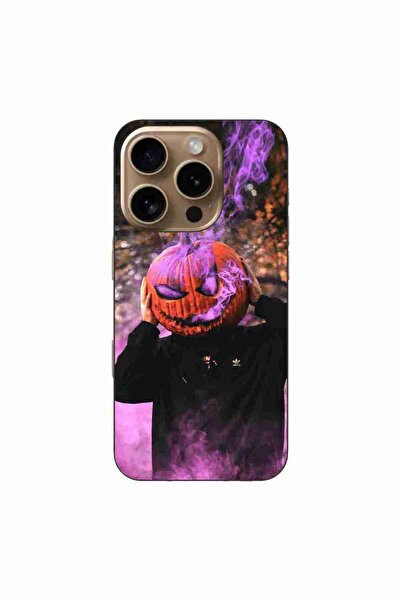 OEM Husa compatibila cu Apple iPhone 16 Pro Silicon Gel Tpu Model Halloween C...
