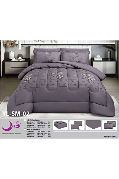 Moon Yas Summer Quilt Tufted - Double Sided Filling - 6 Pieces - Tufted Summe...