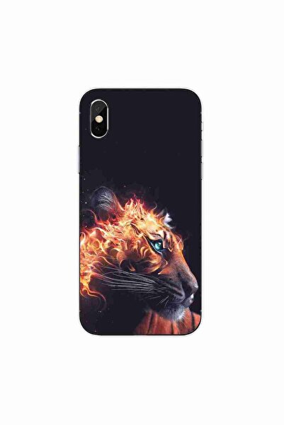 OEM Husa compatibila cu Apple iPhone XS Max Silicon Gel Tpu Model Flameborn T...