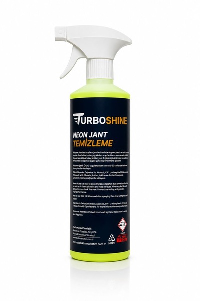 TURBO SHİNE NEON JANT TEMİZLEME 500 ML