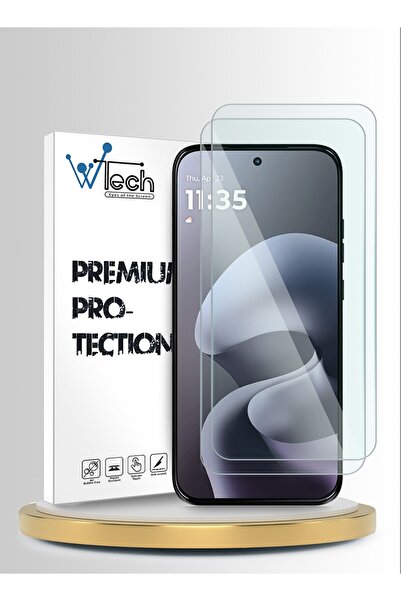 Wtech واقي شاشة زجاجي مقوى 9H لموتورولا موتو G67 5G / موتو G87 5G 2026 سلسلة ...