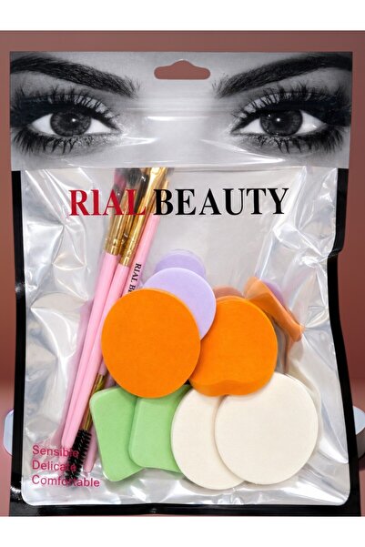 RIAL BEAUTY Beauty Blender Makeup Sponge Set and Soft Air Cushion Foundation ...