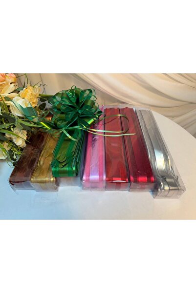 OEM Tull Gift Ribbons 64mm 10/ Top Bottom Set Brown