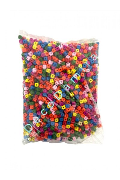 OEM Wooden Cube Beads With Letters