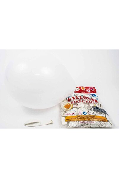OEM Baloane Din Latex Macarons 100/Set Alb