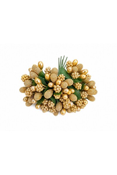 OEM Artificial Stamens 12 strands Gold