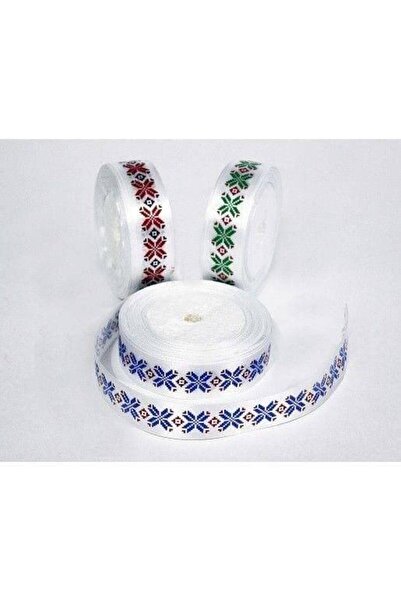OEM Traditional Romanian Satin Ribbon 2.5cm Blue