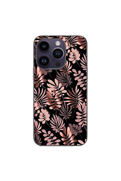 OEM Husa compatibila cu Apple iPhone 14 Pro Silicon Gel Tpu Model Bronze Para...