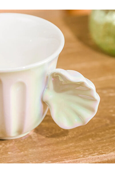 LC Waikiki Pink Seashell Figured Porcelain Mug 230 ml