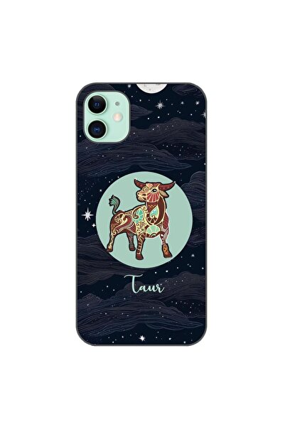 OEM Husa compatibila cu Apple iPhone 11 Silicon Gel Tpu Model Horoscop Taur
