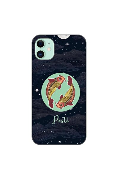 OEM Case compatible with Apple iPhone 11 Silicone Gel Tpu Pisces Horoscope Pa...