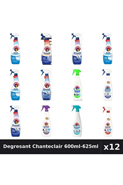 Chanteclair Set 12 Degresant Universal 600ml-625ml - 9 Arome Asortate, Curate...