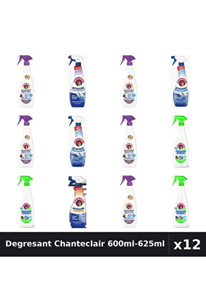 Chanteclair Set 12 Degresant Universal 600ml-625ml - Lavanda, Mosc, Lămâie - ...