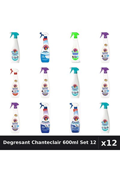 Chanteclair Set 12 Degresant Universal 600ml-625ml - Anti-Miros, Lămâie, Măr ...