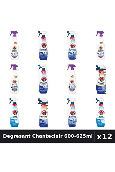 Chanteclair Set 12 Degresant Universal 600-625ml - Lavanda, Mosc, Anticalcar ...