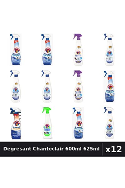 Chanteclair Set 12 Degresant Universal 600ml 625ml - Bicarbonat, Lavanda, Lăm...