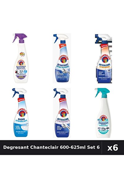 Chanteclair Set 6 Degresant Universal 600-625ml - Lavanda, Anti-Miros, Antica...