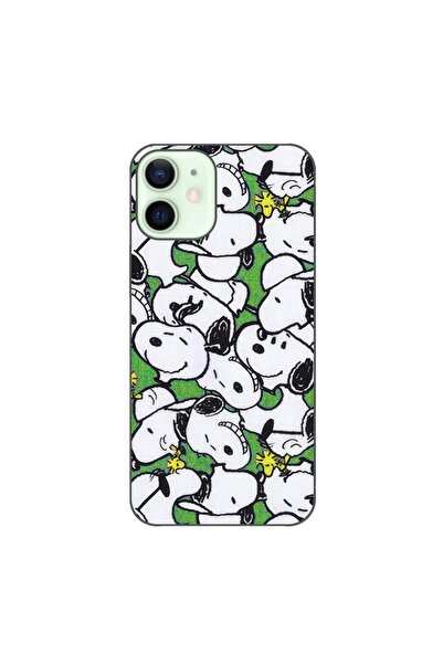 OEM Husa compatibila cu Apple iPhone 12 Mini Silicon Gel Tpu Model Snoopy Pat...
