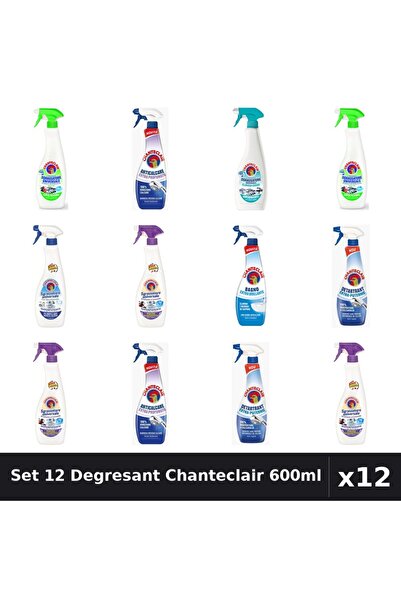 Chanteclair Set 12 Degresant Universal 600ml - Anti-Miros, Bicarbonat, Extra ...
