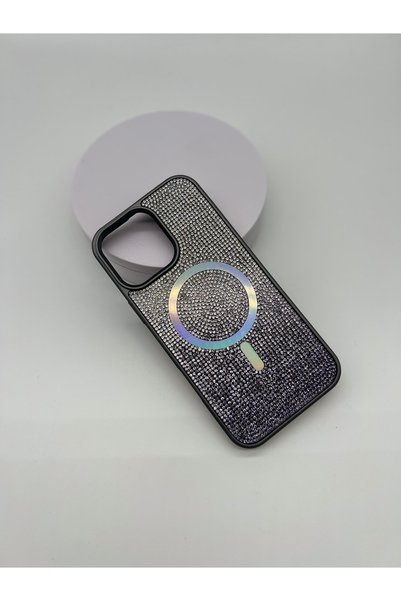 ELMALI STORE iPhone 11 Daimond Luxury Magsafe Crystal Stone Design Ultra Prot...