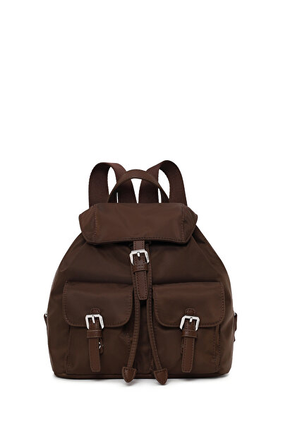 Derimod Rucsac de damă din material textil maro 26PBD27666F