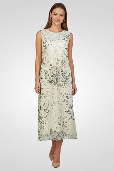 Calvin Klein Women Animal Print Midi Dress, Multicolor