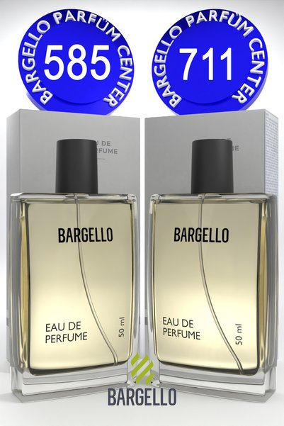 Bargello 585 Erkek Parfüm Floral 50 ML EDP + 711 Erkek Parfüm Fresh 50 ML EDP
