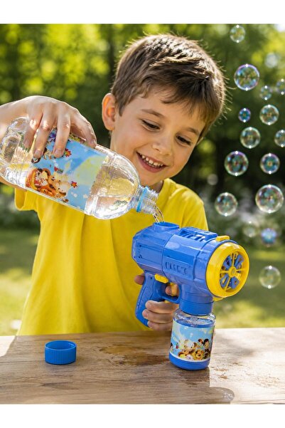 Hepsilazım 1,5 Lt Köpük Tabanca Sıvı Baloncuk Likit Suyu Balon Çıkartan Su To...