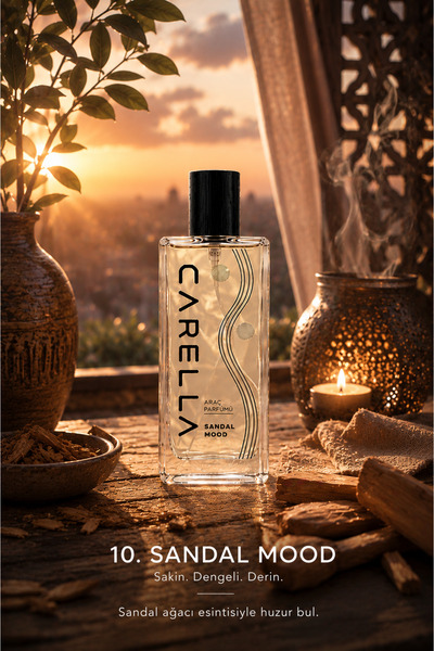 carella Sandal Mood 50 ml Araç Parfümü
