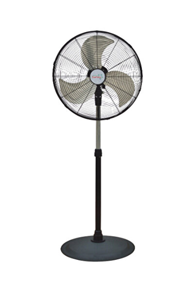 Star tech 90W Heavy Duty Luxury Type Stand Fan Black/Cream 40.64 cm