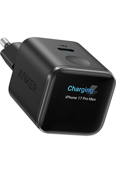 Anker Nano Charger Display A121DG11 45W 3A 1 x USB-C Black