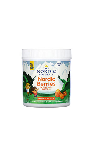 Nordic Naturals Nordic Berries Multivitamin Gummies Age 3+ Original 120 Gummy -