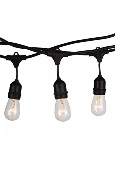 V-TAC FESTIVE LIGHTING STRING WITH E27 15M IP65